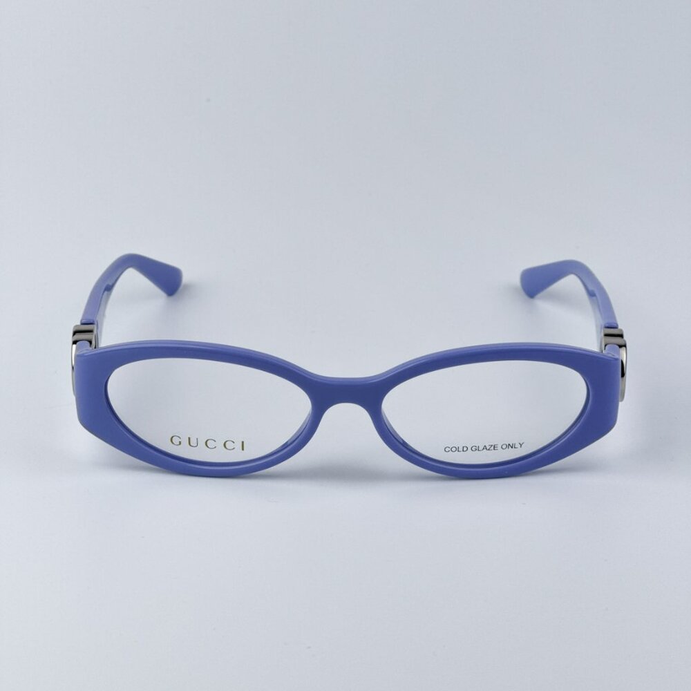 Gucci Gg1693o 003 Brand New Eyeglasses Violet Women Oval